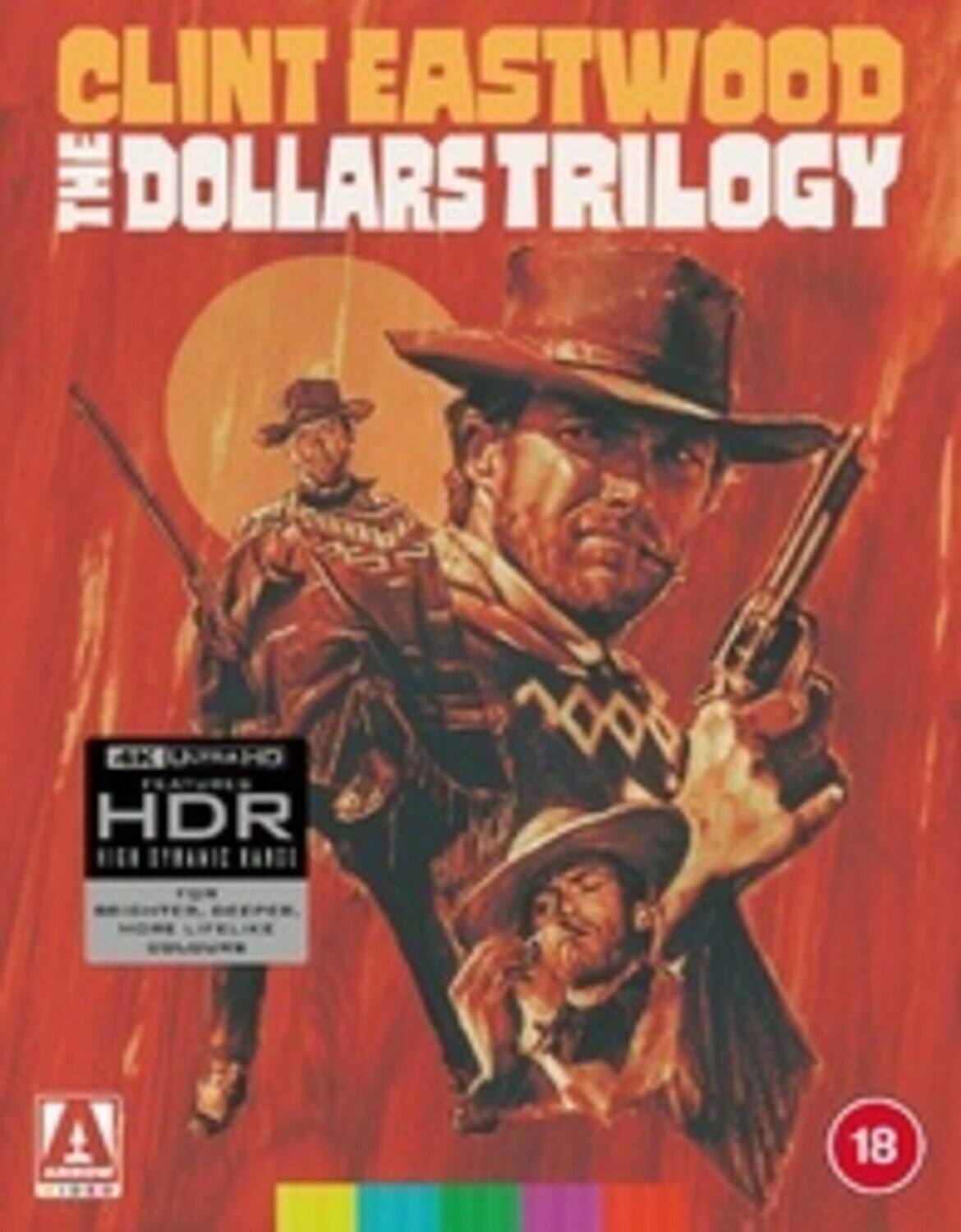 The Dollars Trilogy (aka The Man With No Name Trilogy)   - 4K Blu-Ray [4K Ultra HD Blu-ray]