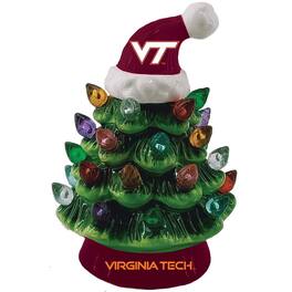Evergreen Enterprises - Virginia Tech Hokies 8" Light Up Ceramic LED Christmas Tree - Multicolor