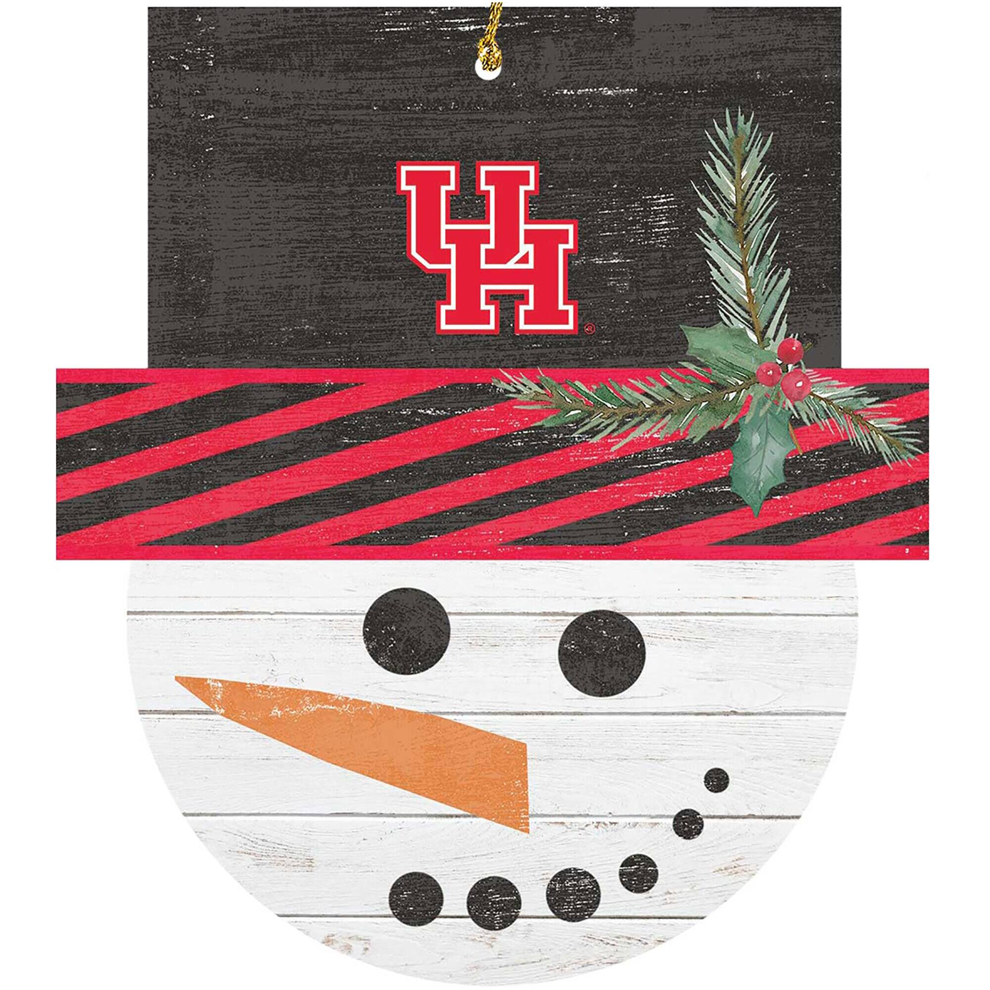 Alt View 3. Jardine - Houston Cougars Ornament Bundle - White.