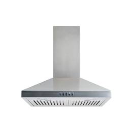 Winflo - 30 inches - Convertible - Wall Range Hood - Stainless Steel