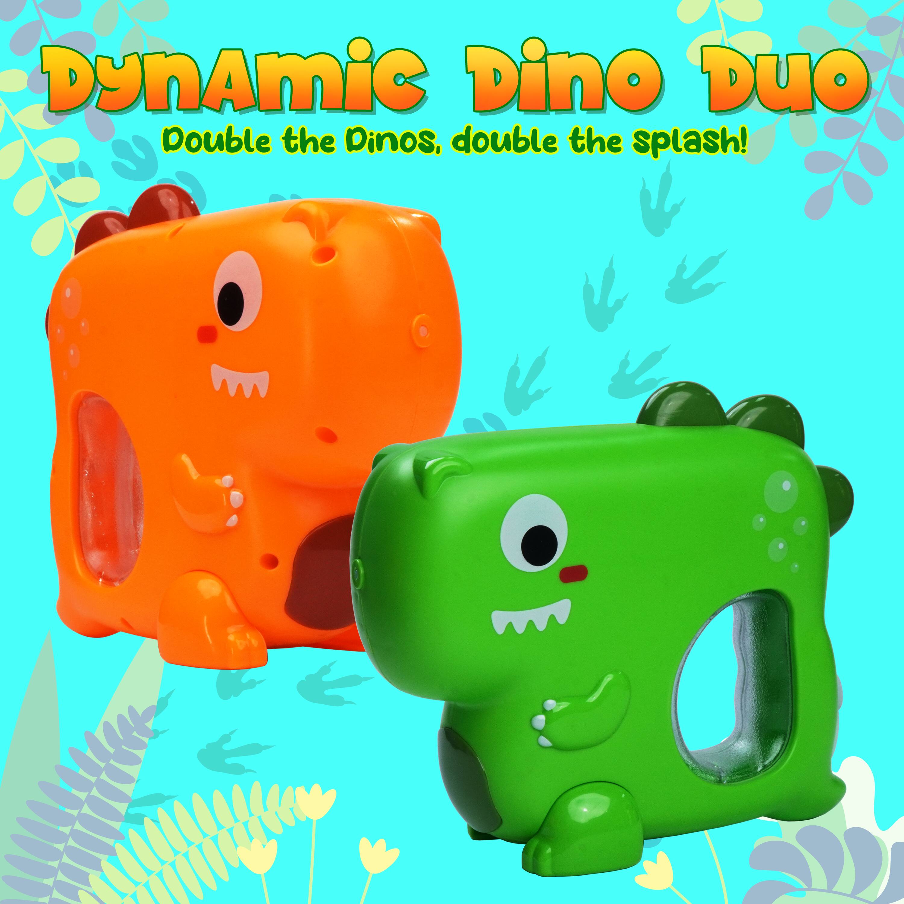 DynAmic Dino Duo Double the Dinos, double the splash!