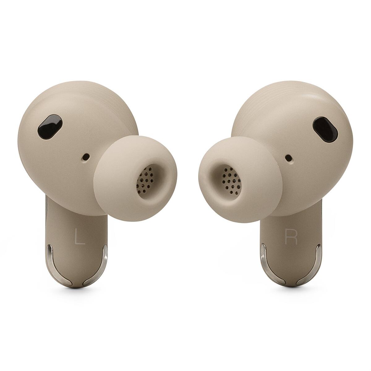 Alt View 9. JBL - JBL Tour Pro 3 Noise Cancelling True Wireless Earbud Bundle with gSport Case - Latte.