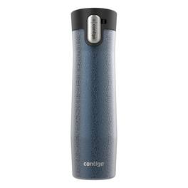 Contigo - 24 ounce Vacuum Insulated Stainless Steel Travel Mug with easy Clean Lid in Crystal Blueberry - Blue