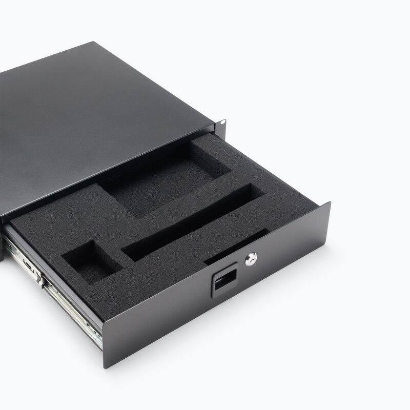 Alt View 1. On Stage Stands - On-Stage Drawer Foam (RDF2000),Black - Black.