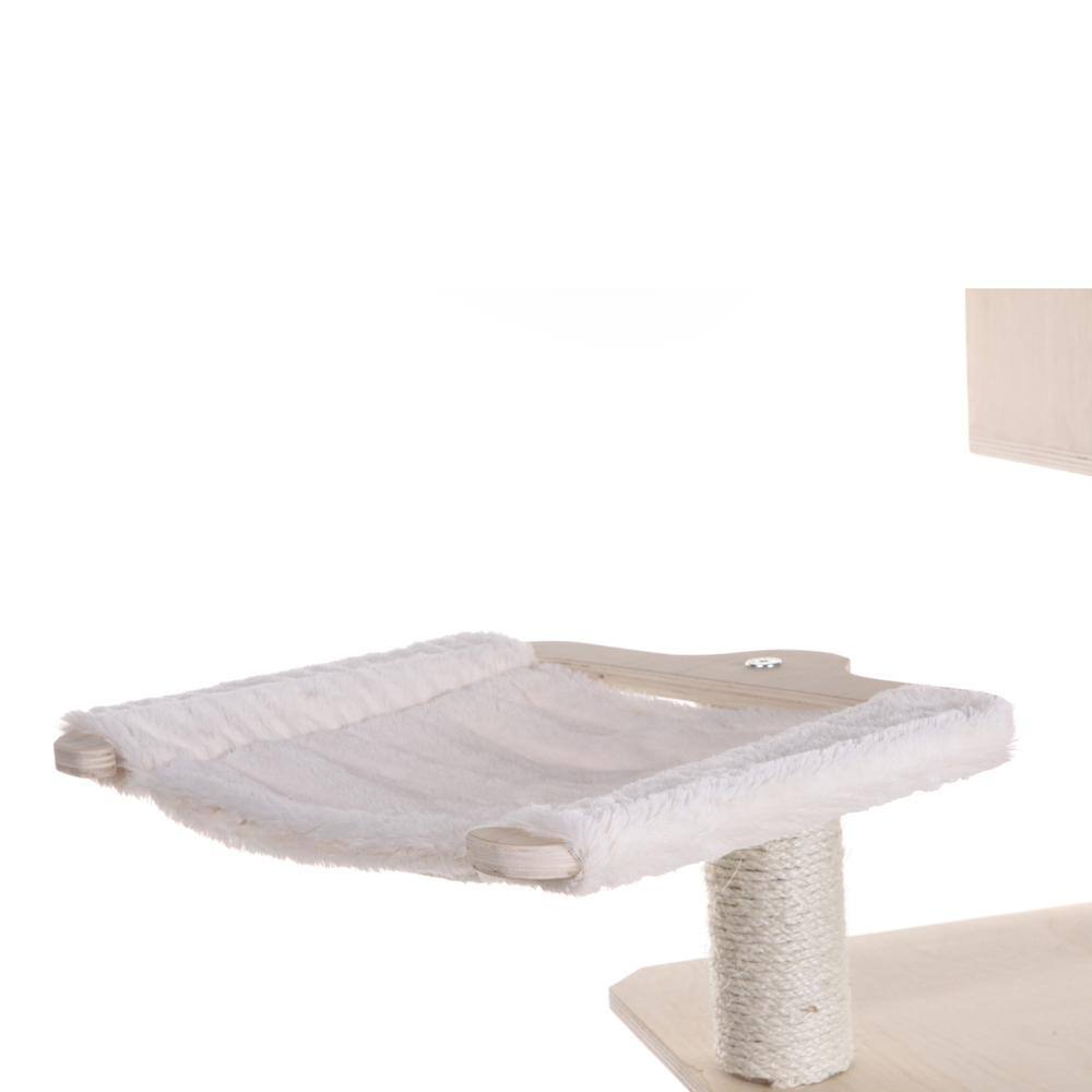 Alt View 2. Armarkat - Real Wood Premium Scots Pine Solid Wood Cat Tree 50 Tall - Beige.