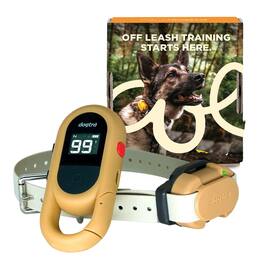 Dogtra - CUE GEN2 400-Yard Range Remote Dog Training E-Collar | 99 Adjustable Training Levels and Waterproof | Beginner-Friendly - Tan