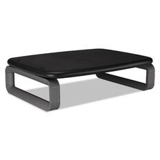 Front. Kensington - Kensington K52786WW SmartFit 16.2 in. x 2.2 in. x 3 in. to 6 in. Monitor Stand Plus - Black.