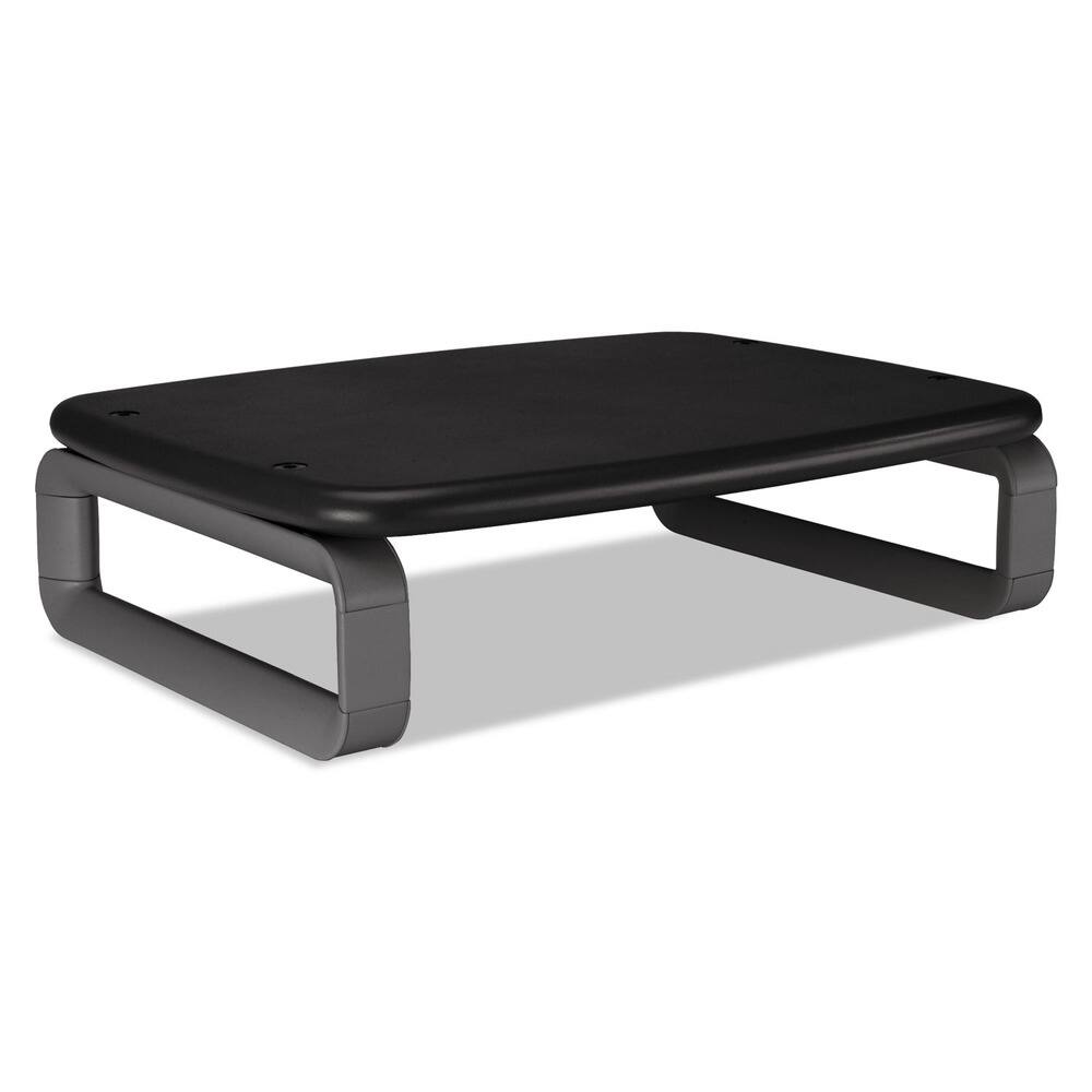 Front. Kensington - Kensington K52786WW SmartFit 16.2 in. x 2.2 in. x 3 in. to 6 in. Monitor Stand Plus - Black.
