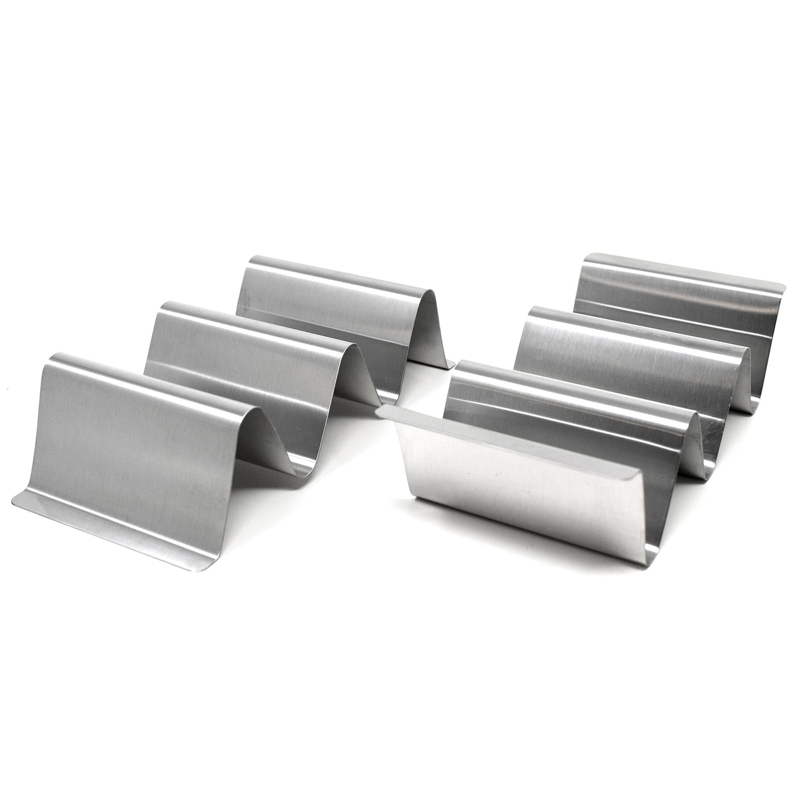 Norpro - Stainless Steel Taco Rack, Holds 3 Tacos Each, Set of 2 - Silver price history on PriceWatchPro