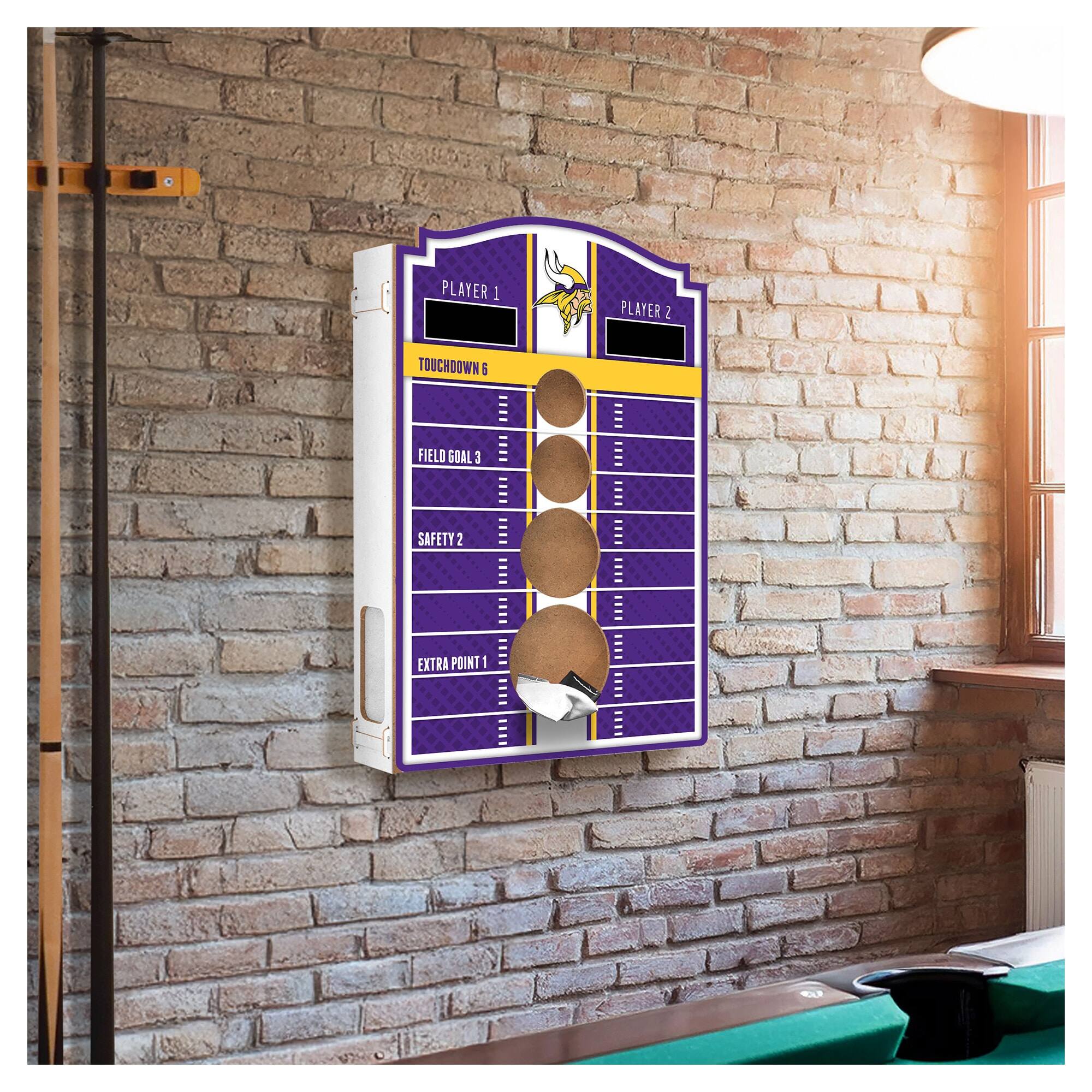 PLAYER 1  
TOUCHDOWN 6  
FIELD GOAL 3  
SAFETY 2  
EXTRA POINT 1  

PLAYER 2