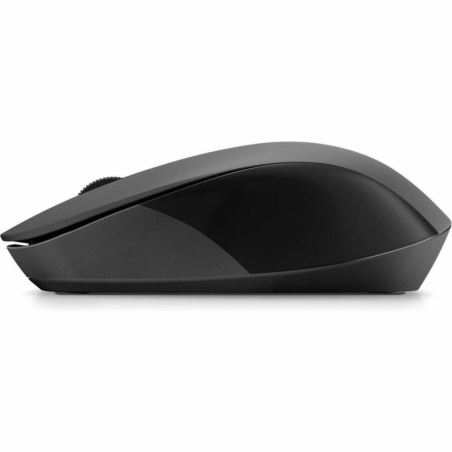 Alt View 1. HP - HP 150 Wireless Mouse (2S9L1AA) - Optical - Wireless - Radio Frequency - 2.40 GHz - Black - USB Type A - 1600 dpi - Scro - Black.
