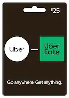 Uber - $25 Gift Card - Front_Zoom
