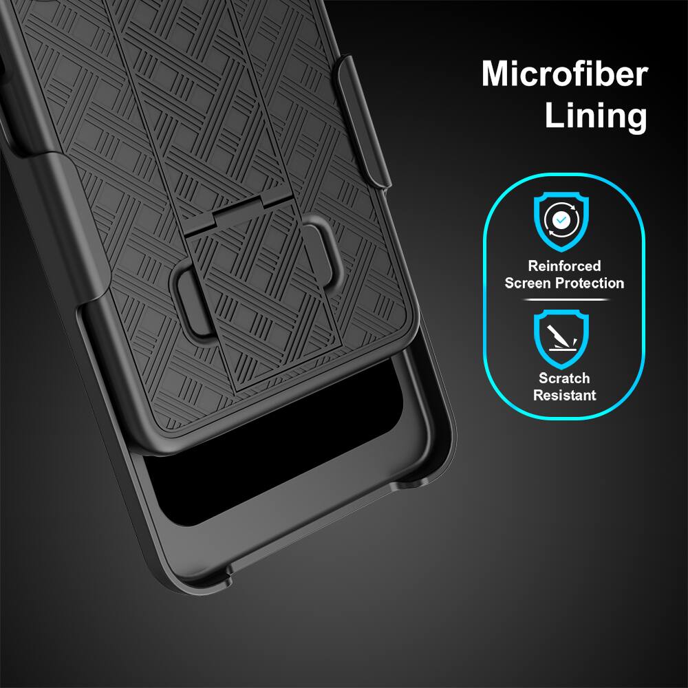 Microfiber Lining  
Reinforced Screen Protection  
Scratch Resistant