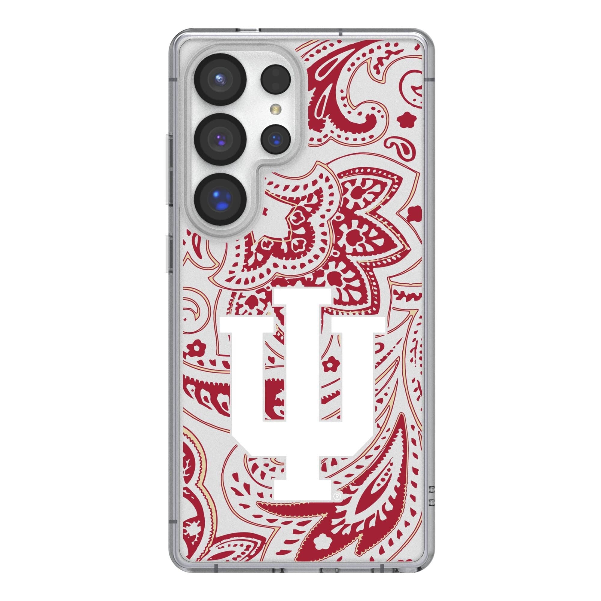 Keyscaper - NCAA - Indiana Hoosiers Paisley Galaxy Clear Case - S23 Plus - Multicolor price history on PriceWatchPro