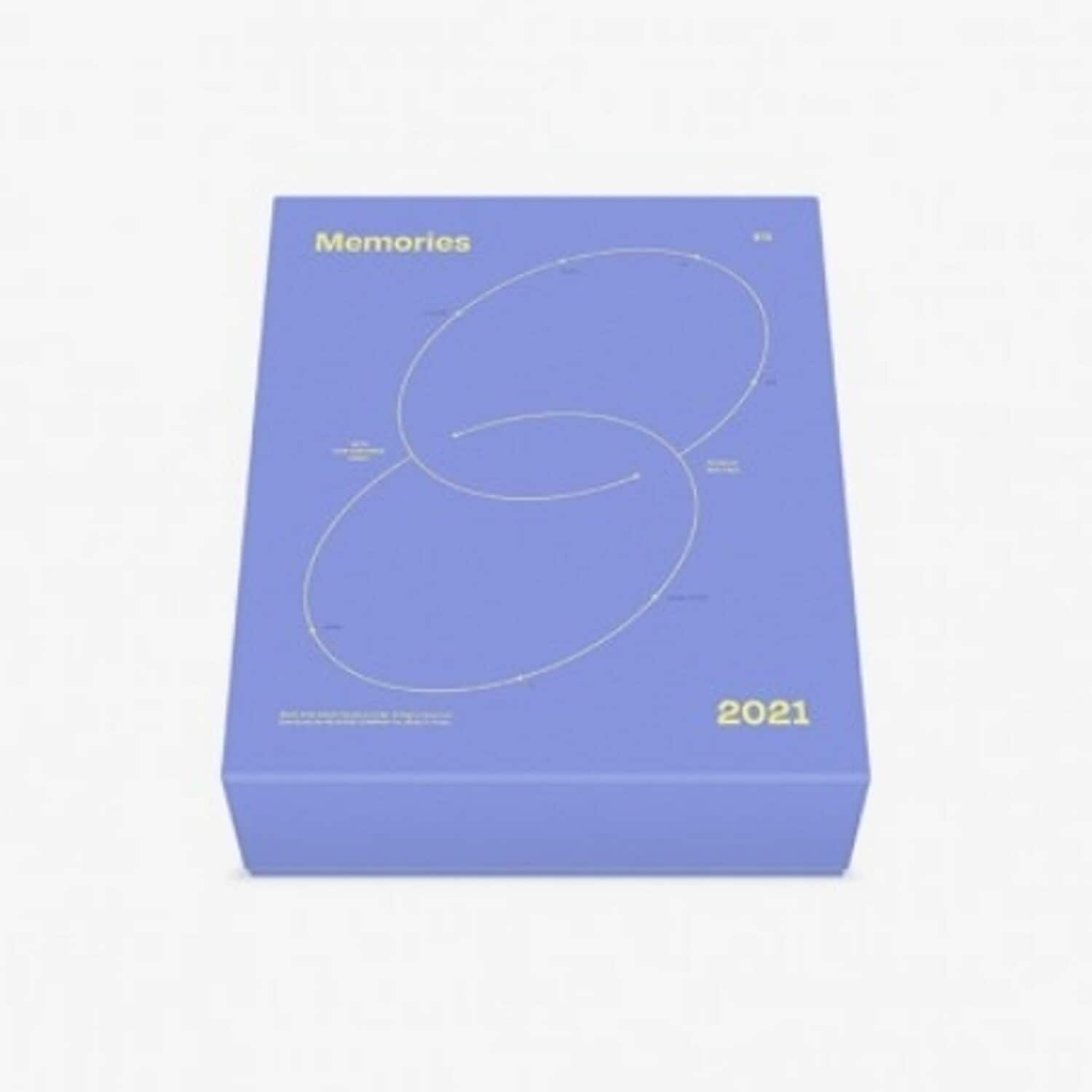 BTS Memories of 2021 Region Free incl. 214pg Photo Book, Paper