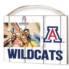 Jardine - Arizona Wildcats 8'' x 10'' Weathered Clip It Frame - White