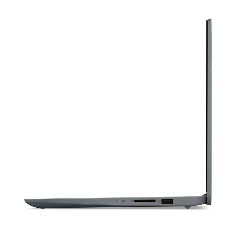 Alt View 7. Lenovo - Lenovo Ideapad 1i 14" HD Laptop,Intel Celeron N4500,8GB,128GB eMMC+256GB SSD,1 Year Office 365,Win 11 Pro,Gray - Gray.