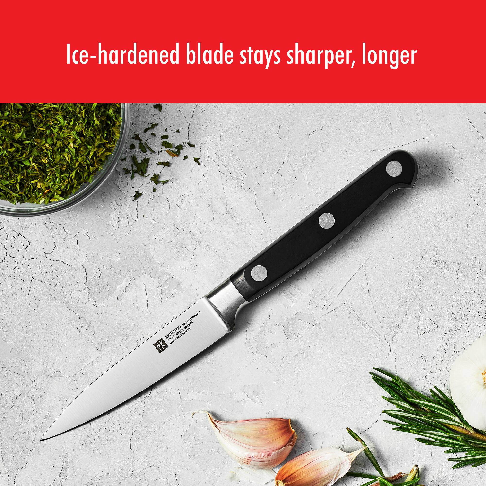 Ice-hardened blade stays sharper, longer

ZWILLING - SMA