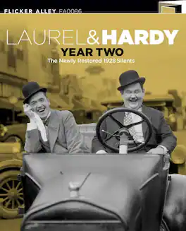 Laurel & Hardy: Year Two: The Newly Restored 1928 Silents - BLU-RAY