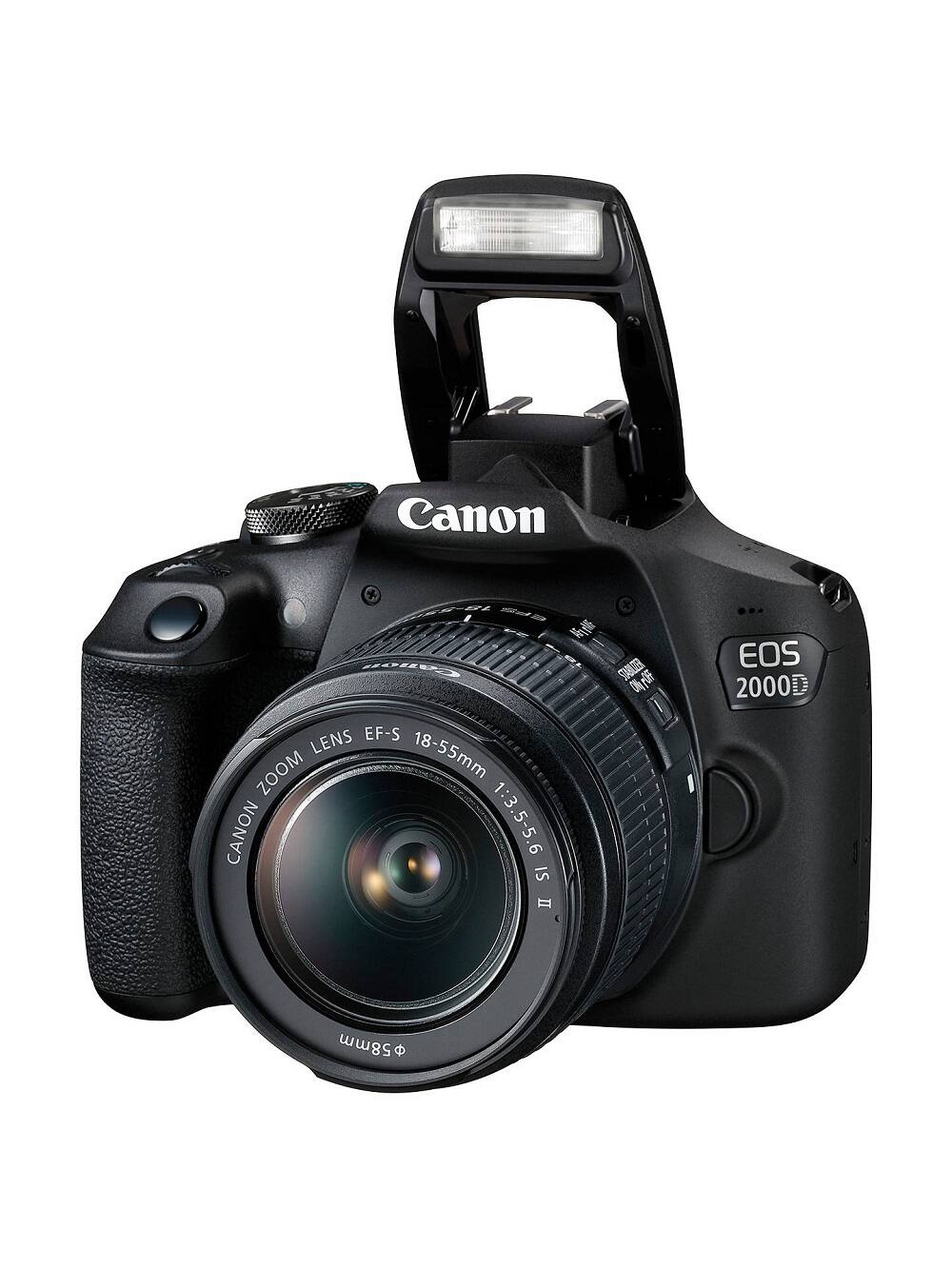 Canon EOS 2000D with EF-S Zoom Lens 18-55mm f/3.5-5.6 IS II