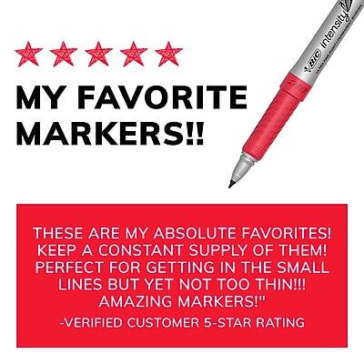 MY FAVORITE MARKERS!!

THESE ARE MY ABSOLUTE FAVORITES! KEEP A CONSTANT SUPPLY OF THEM! PERFECT FOR GETTING IN THE SMALL LINES BUT YET NOT TOO THIN!!! AMAZING MARKERS!" -VERIFIED CUSTOMER 5-STAR RATING