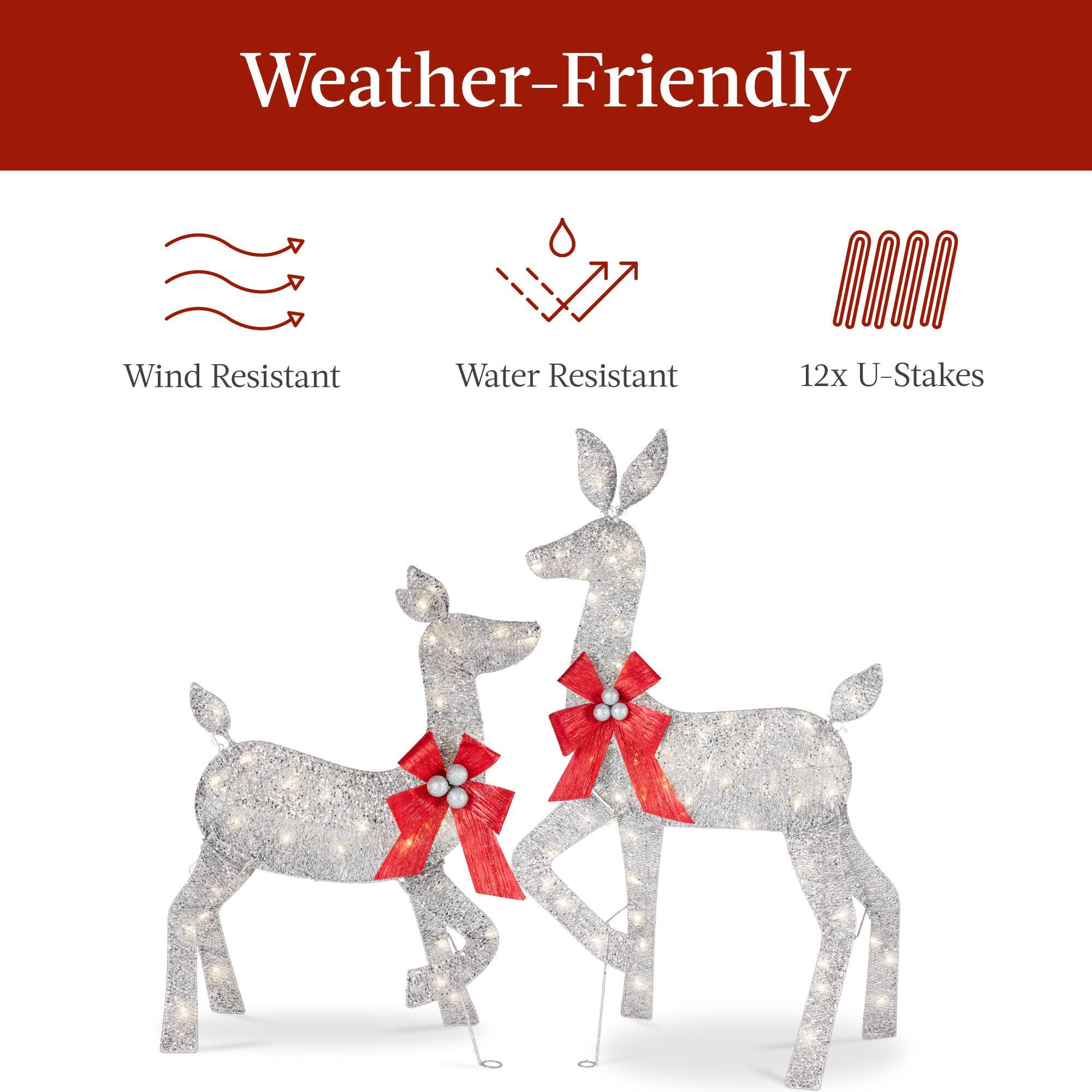 Weather-Friendly

Wind Resistant

Water Resistant

12x U-Stakes