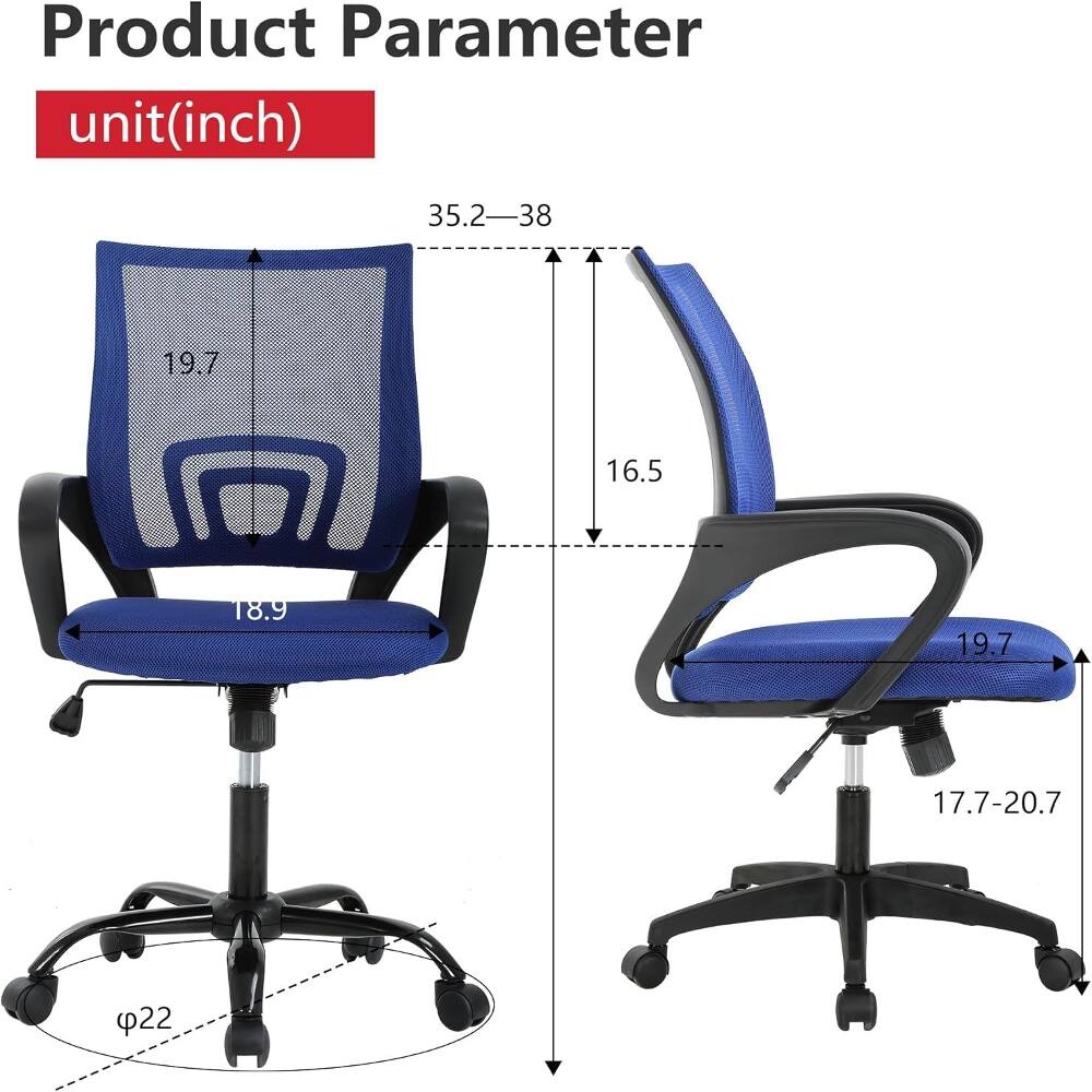Product Parameter  
unit(inch)  
35.2-38  
19.7  
16.5  
18.9  
19.7  
17.7-20.7  
22