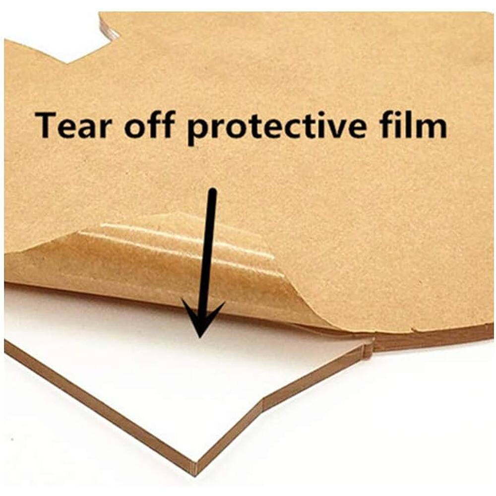 Tear off protective film