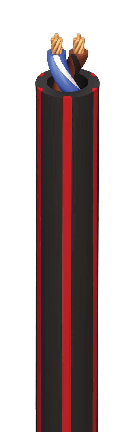 Alt View 13. AudioQuest - NRG-X2 6.6' Power Cable with C7 to 2-Prong Wall Plug Connectors - Black.