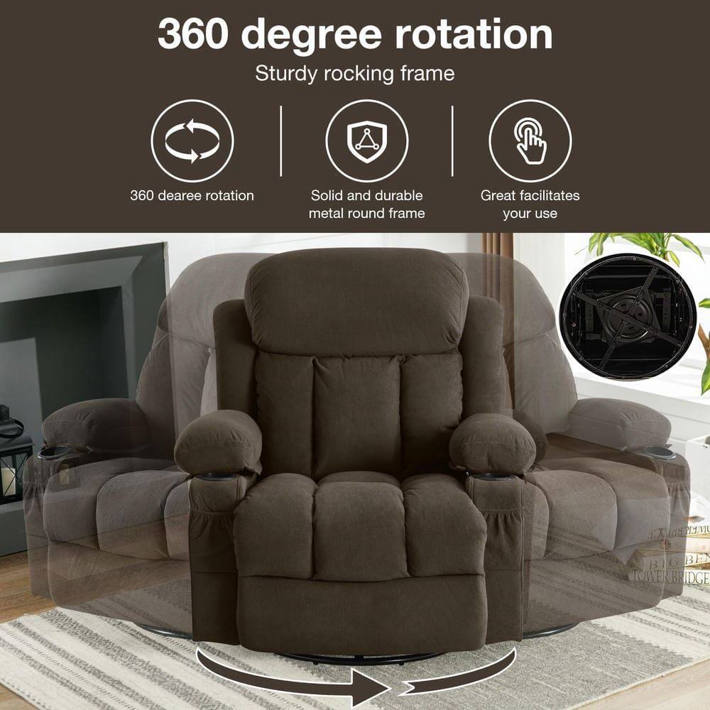 360 degree rotation  
Sturdy rocking frame  

- 360 degree rotation  
- Solid and durable metal round frame  
- Great facilitates your use