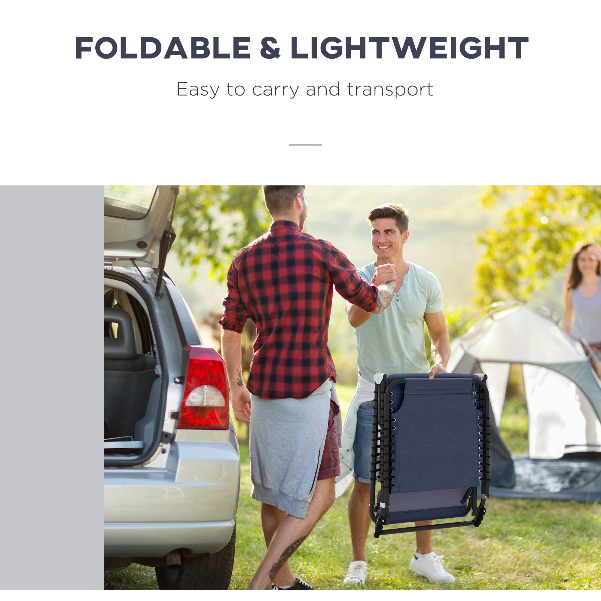 FOLDABLE & LIGHTWEIGHT  
Easy to carry and transport