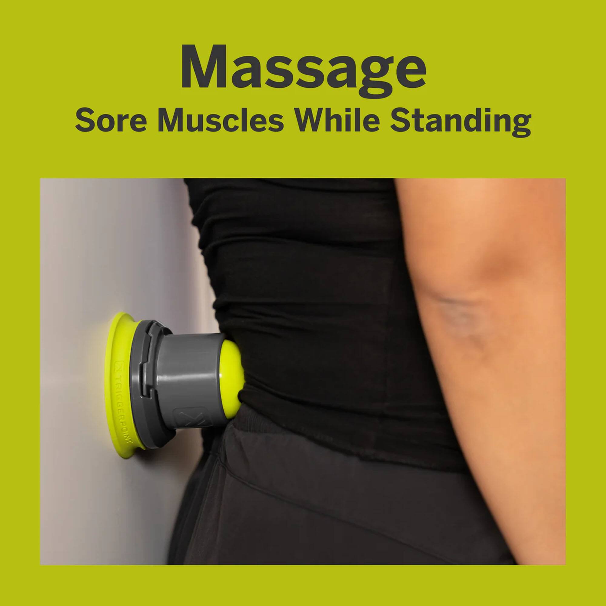 Massage Sore Muscles While Standing