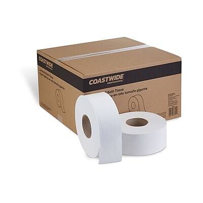 Coastwide Professional - Coastwide Professional™ Recycled Jumbo Toilet Paper, 2-ply, White, 1000 ft./Roll, 12 Rolls/Case (CW26544) price history on PriceWatchPro