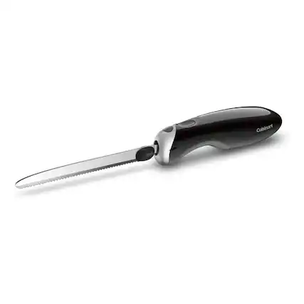 Front. Cuisinart - Electric Carving Cutting And Slicing Knife CEK-30FR - Black.