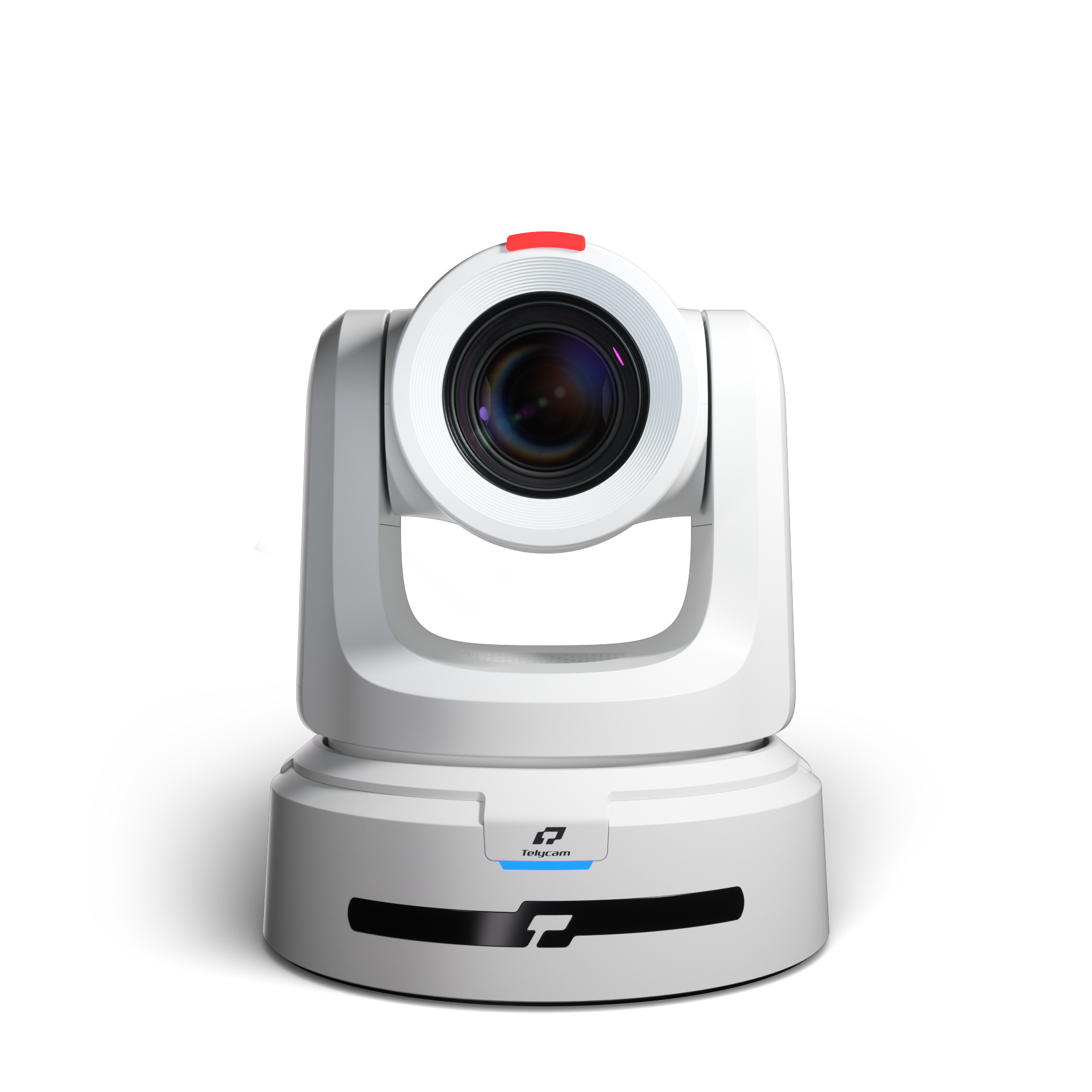 Telycam - Explore XE 4K60 PTZ Camera – 1" Sensor, 20× Zoom, Auto-Tracking, ND Filters, NDI®|HX3, HDMI/SDI/USB-C, FreeD, PoE++ - White