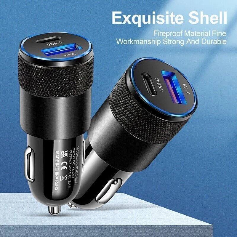 Exquisite Shell  
Fireproof Material Fine Workmanship Strong And Durable  

USB-C  
3.1A  

MADE IN CHINA  
MODEL: 8T  
OUTPUT: DC 5.0V 12-24V  
INPUT: DC 5.0V 12-24V  
3.1A  
CE  
ROHS  

USB-C  
3.1A