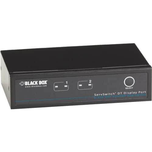 Black Box Network Services - Desktop KVM Switch - DisplayPort with USB and Audio, 2-Port price history on PriceWatchPro