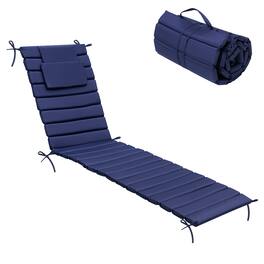 Crestlive Products - Outdoor Patio Lounge Chair Cushion - Navy