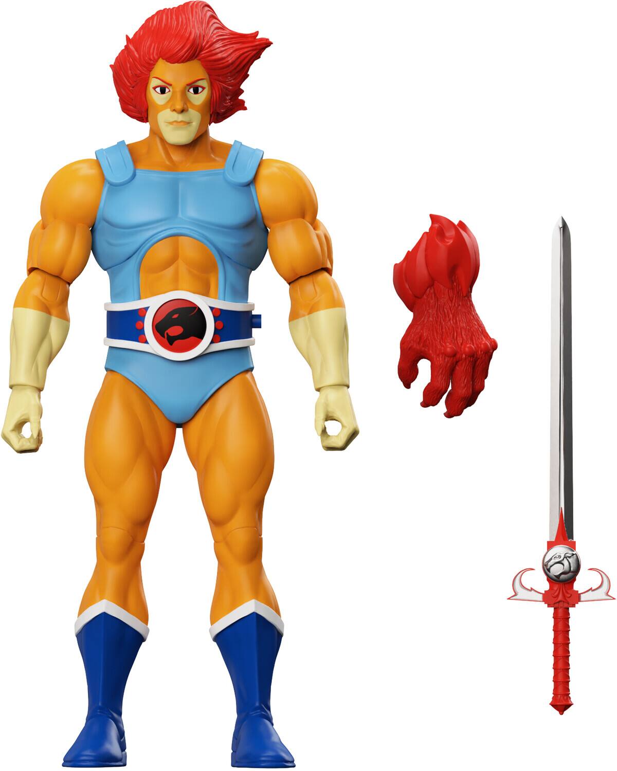 Front. Super7 - Super7 - ThunderCats - DELUXE Wv3 - Lion-O (Toy Recolor)   - COLLECTIBLES - Multicolor.