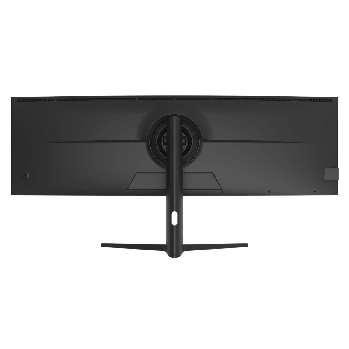 Left. Z-Edge - 49" 32:9 DQHD 5120x1440 144Hz 1ms 3800R Curved IPS Gaming Monitor, 400cd/m², 1.07B Colors (10bit), Adjustable Stand - Black.