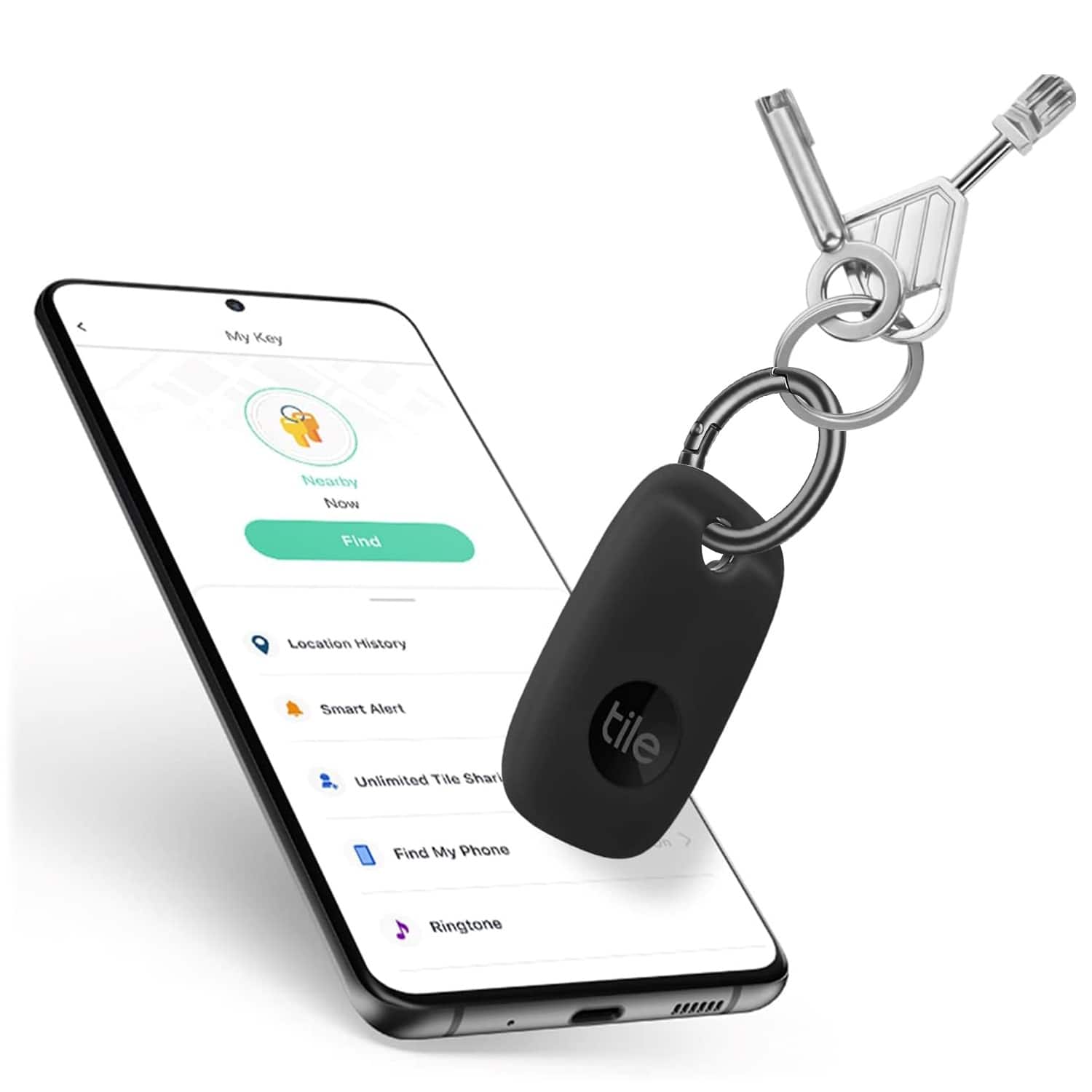 Alt View 14. SaharaCase - Silicone Case for Tile Pro - Black.