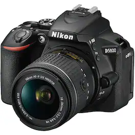 Nikon - D5600 DSLR Camera with AF-P NIKKOR 18-55mm f/3.5-5.6G VR Lens - 1576
