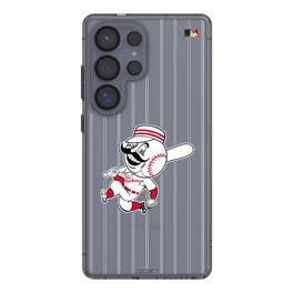 Keyscaper - MLB - Cincinnati Reds Cooperstown Galaxy Clear Case - S23 Ultra - Multicolor
