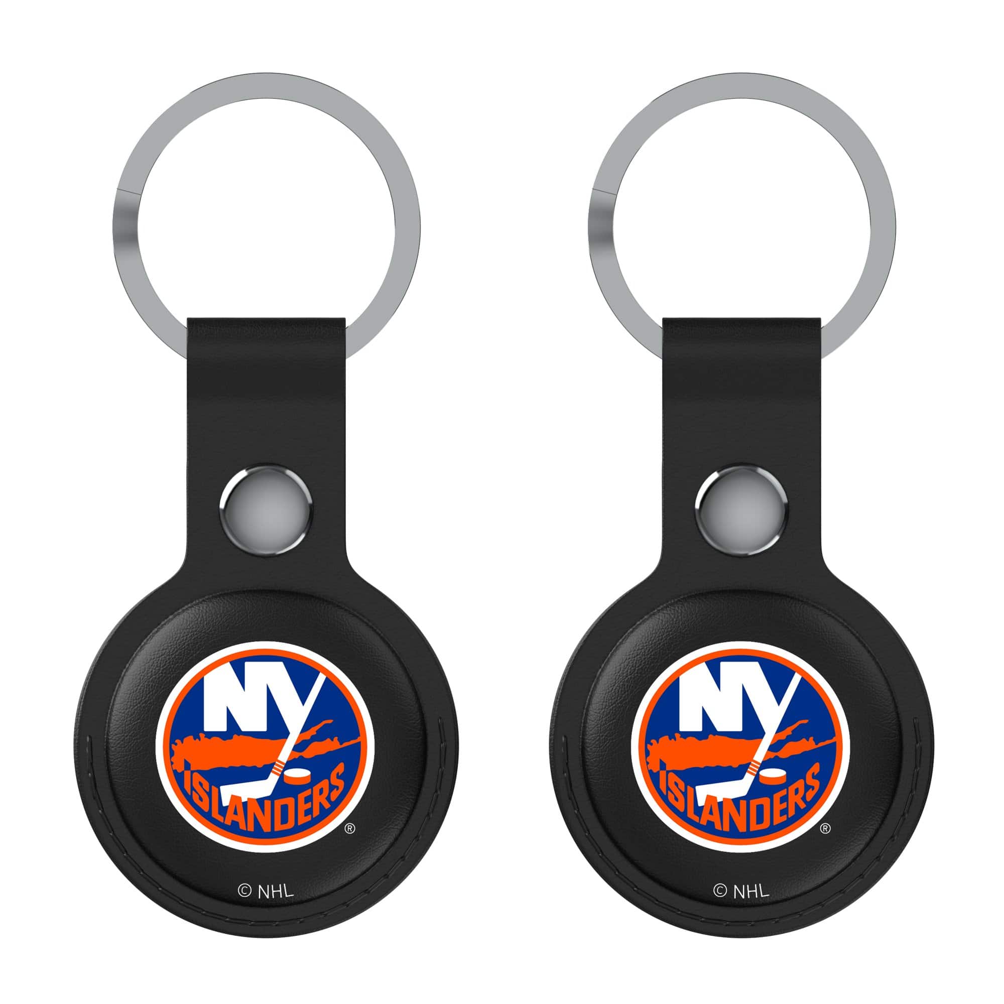 Keyscaper - New York Islanders Two-Pack AirTag Holders - Black