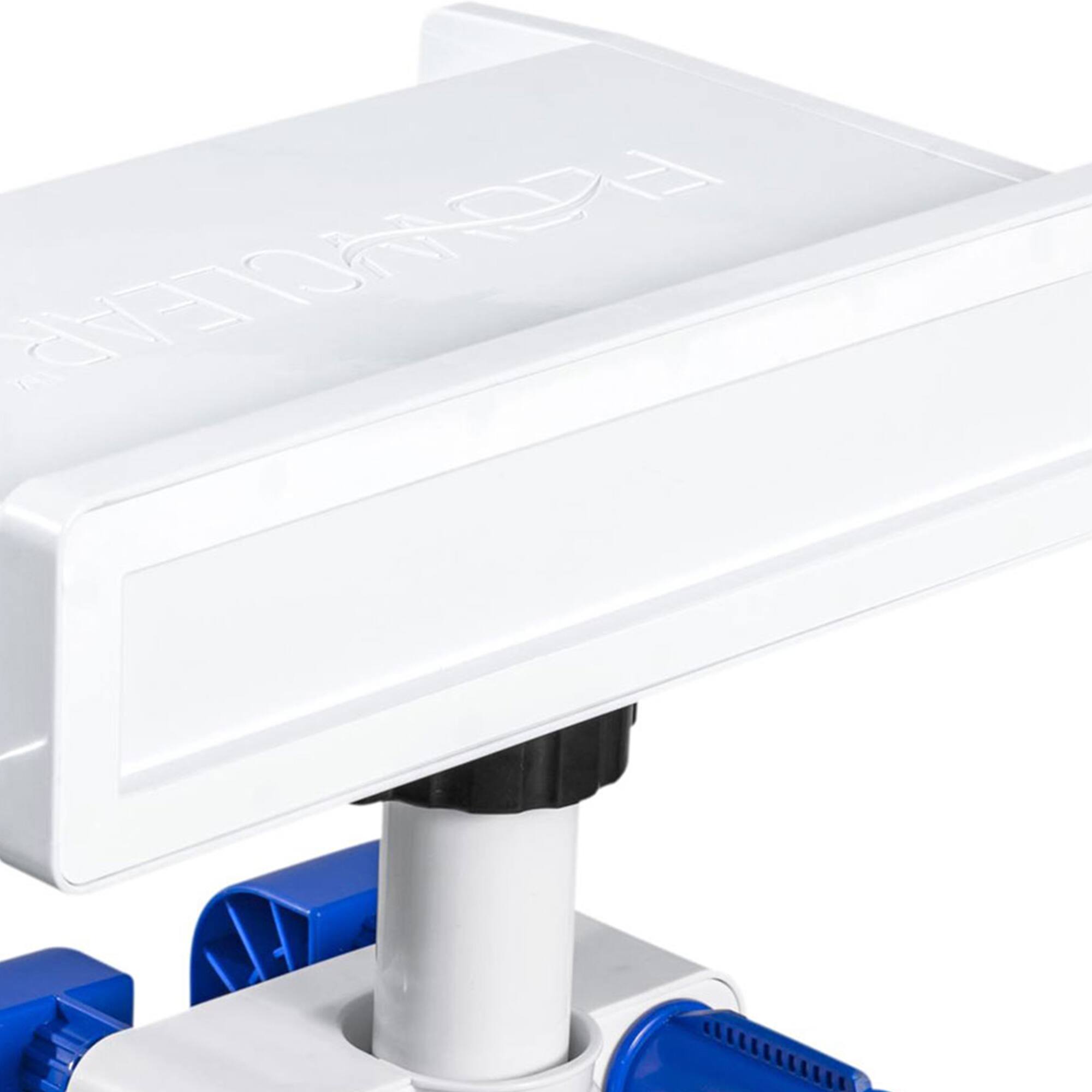 Alt View 3. Bestway - Bestway Multicolor LED Waterfall & 14'x48" Round Above Ground Swimming Pool Set - White, Gray‑stone.