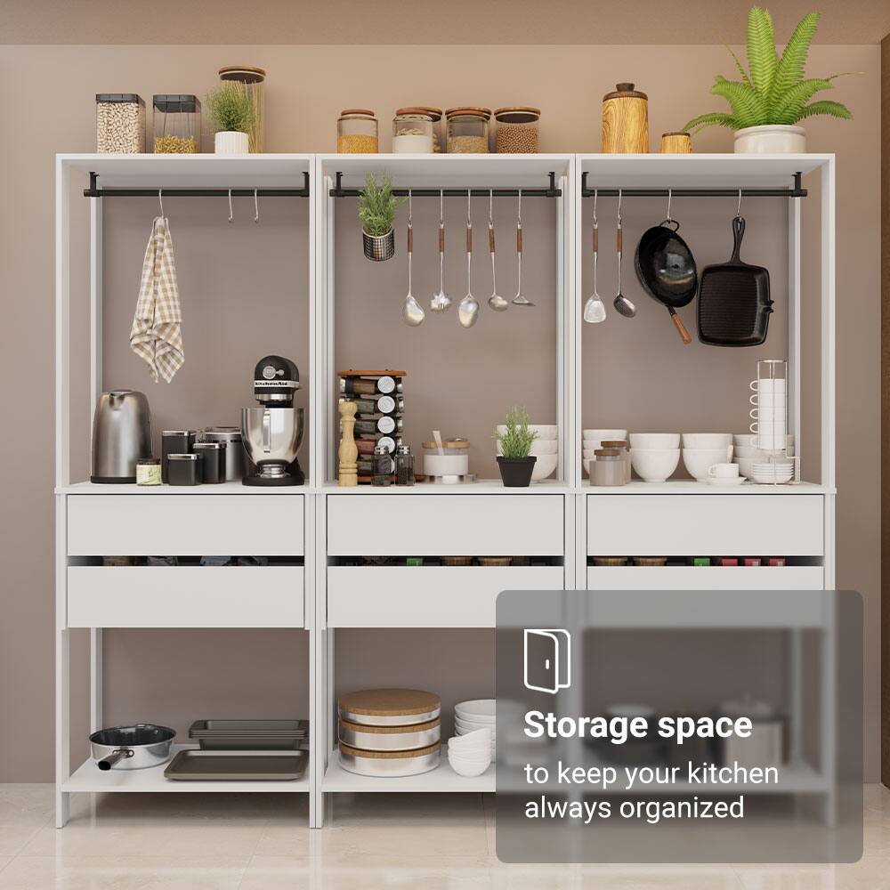 Storage space to keep your kitchen always organized