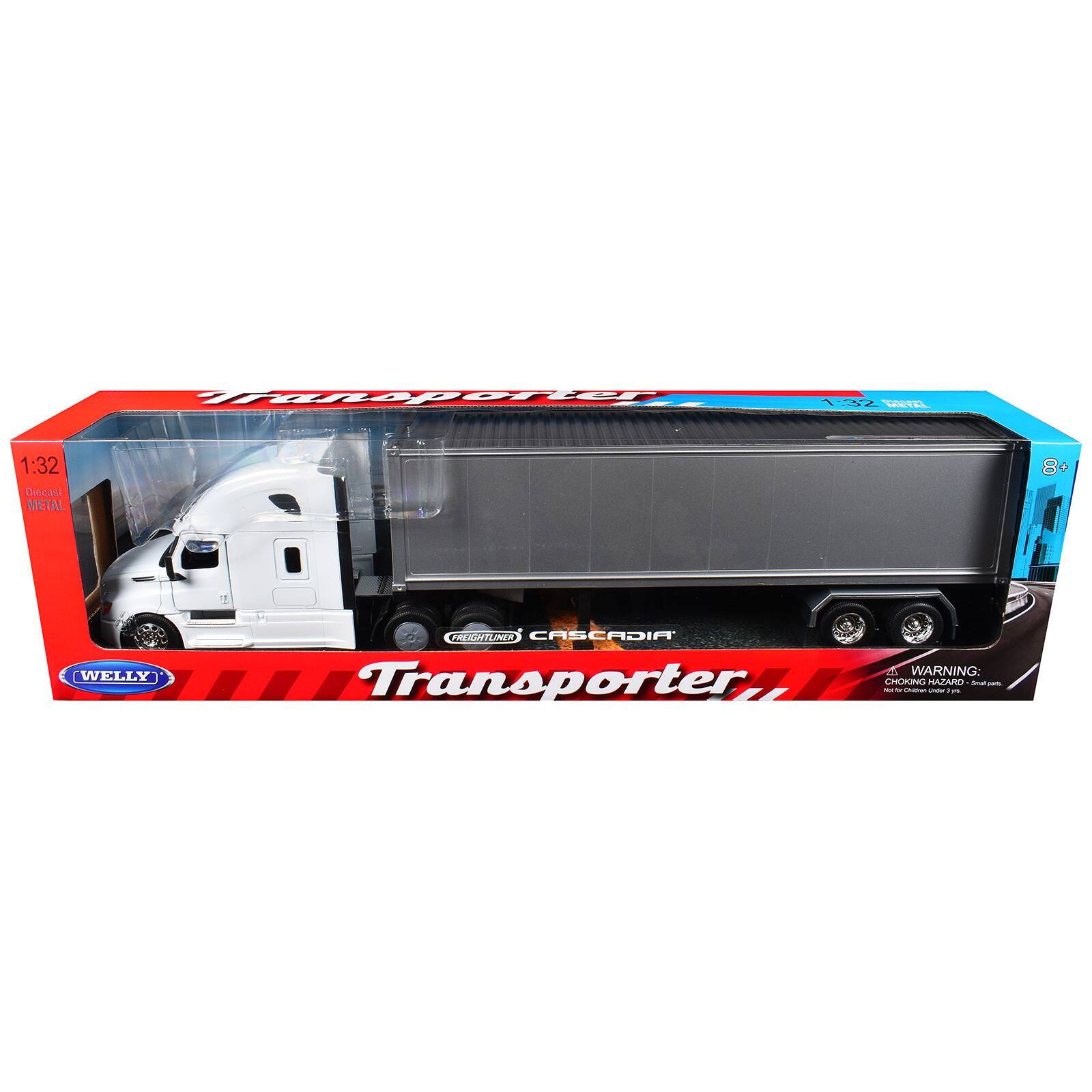 Tahsporter 12 OTEL 1:32 Diecast METAL 8+ WELLY IR A CASCADIA Vds

WARNING: Transporter, - Gescas - - - MATAR - -