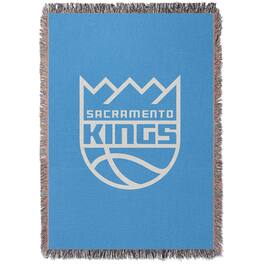Chad & Jake - Sacramento Kings Woven Blanket - Blue