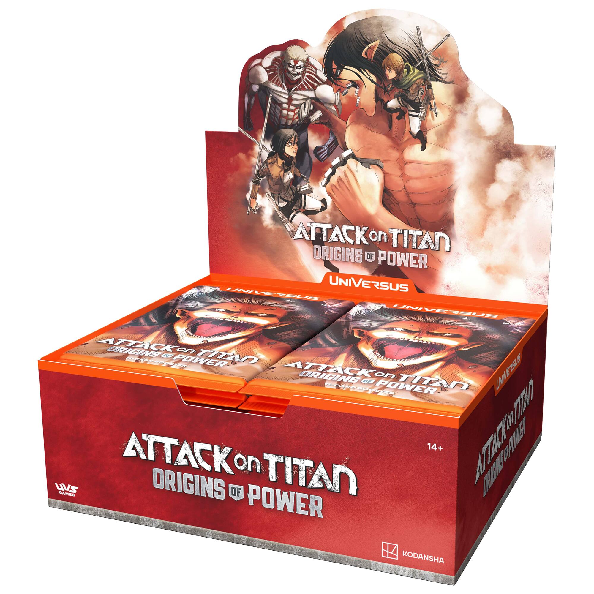 Attack on Titan: Origins of Power Universeus Box Set