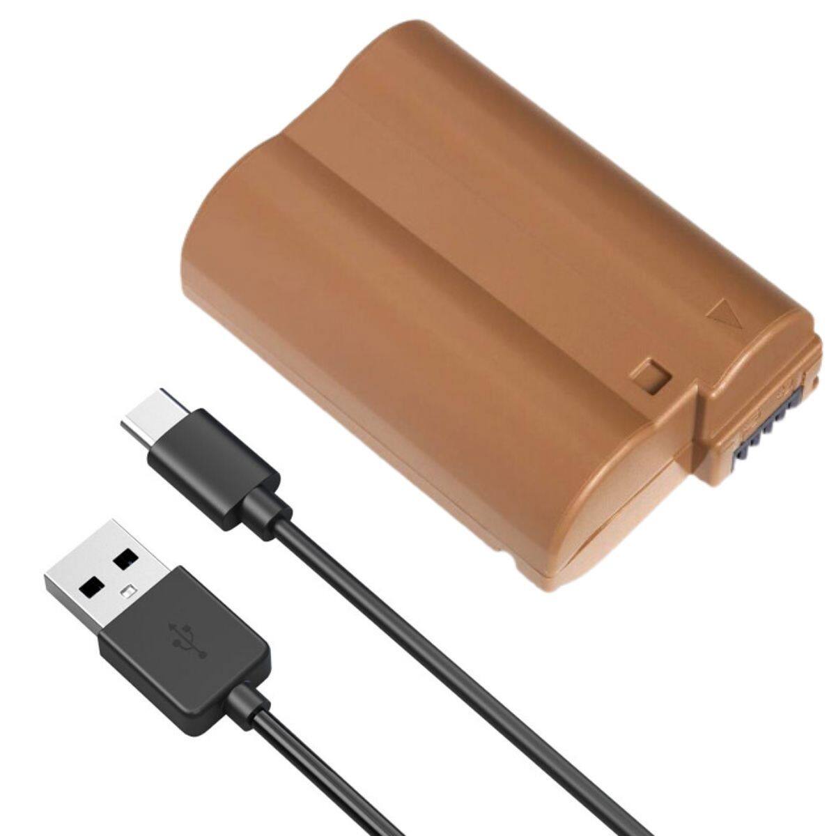 Alt View 4. Green Extreme - Green Extreme EN-EL15c 16.8Wh 7.0V 2400mAh Li-ion Battery, 2-Pack w/Charger.